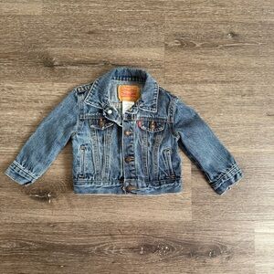 Levi's Blue Denim Kids Jacket